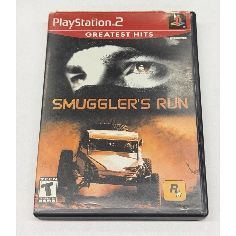 Smugglers Run PS2 PlayStation 2 2000 Black Label CIB